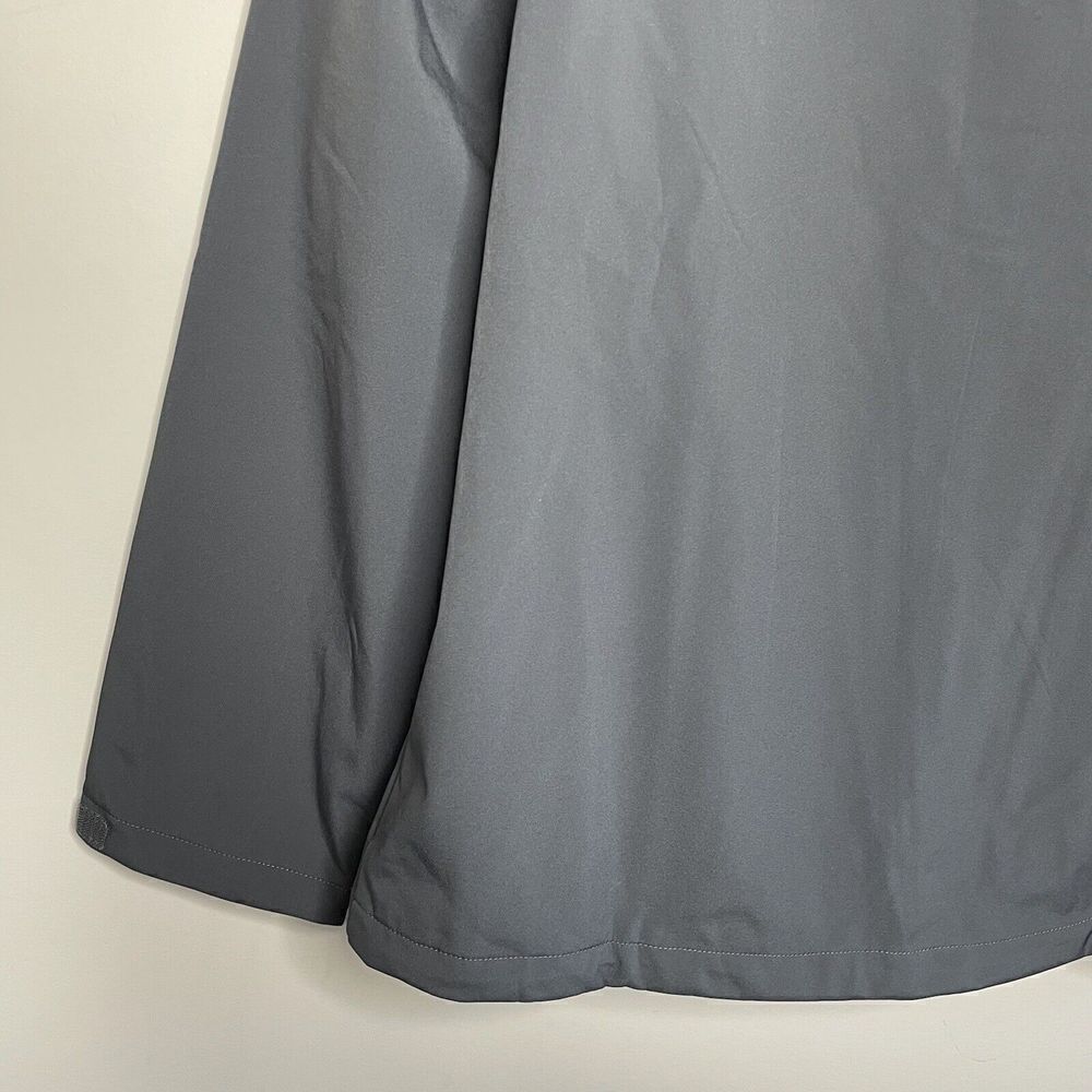 CAMEL CROWN Mens Full-Zip Jacket Anorak NEW Fleece-Lined Windproof Hood Gray L - Picture 6 of 9